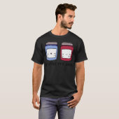 私のジャムはあなただ レトロガール Tシャツ (正面フル)