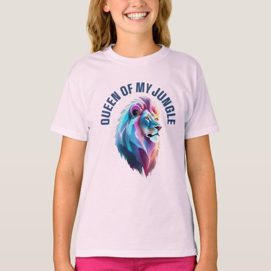"私のジャングルの女王" Tシャツ (正面)