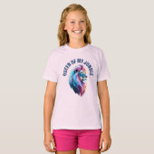 "私のジャングルの女王" Tシャツ (正面フル)
