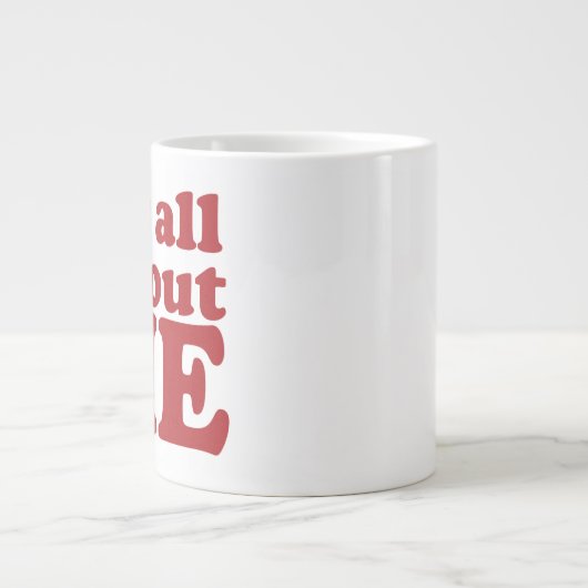 私のジャンボマグは ジャンボコーヒーマグカップ (正面)