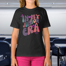 私のジュニア時代のネオンの要素と年 Tシャツ