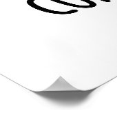 私のジュースはキュートなオレンジプリンを集中できない ポスター (角)