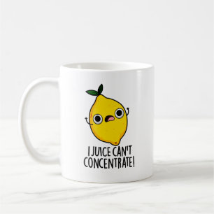 私のジュースはレモンパおもしろいンを濃縮できない コーヒーマグカップ