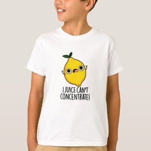 私のジュースはレモンパおもしろいンを濃縮できない Tシャツ