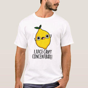 私のジュースはレモンパおもしろいンを濃縮できない Tシャツ