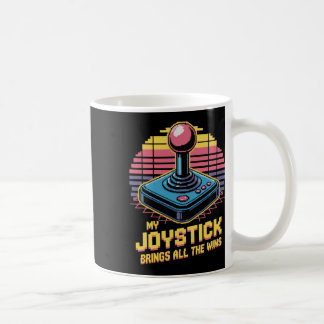私のジョイスティックは勝利をもたらす 1 コーヒーマグカップ