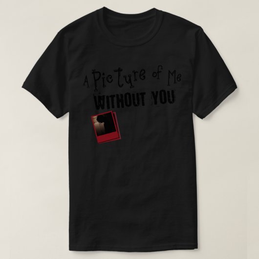 私のジョージ・ジョーンズのない写真 Tシャツ (デザイン正面)