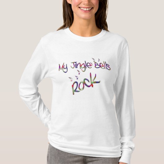 私のジングルベルロック Tシャツ (正面)