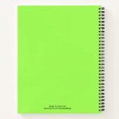 私のスおもしろいケッチブックのワニの漫画 ノートブック (裏面)