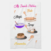私のスイーツ キッチンタオル (縦)