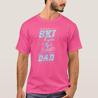 私のスキお気に入りのー仲間は私をパパと呼ぶ Tシャツ