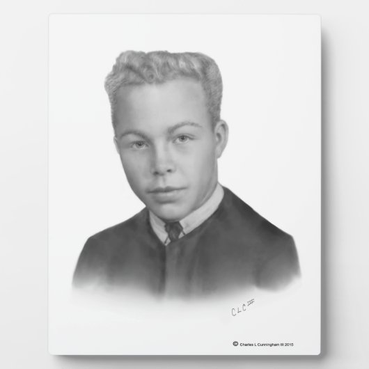 私のスケッチラルフC フォトプラーク (正面)