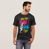 私のスケーターの雰囲気 スケートボード レトロ 90年代 ロ Tシャツ (正面フル)