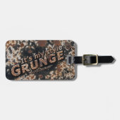 私のスタイルグランジの手紙 ラゲッジタグ (正面横)