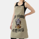 私のストップナッツを見てる – リスおもしろいレル愛好家 エプロン (インサイチュ)