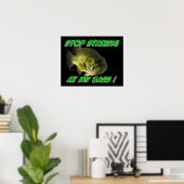 私のストップベースを見つめて ポスター (ホームオフィス)