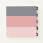 私のストライプ娘への手紙Keepsake Journal ノートブック (裏面)