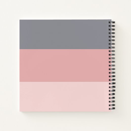 私のストライプ娘への手紙Keepsake Journal ノートブック (裏面)