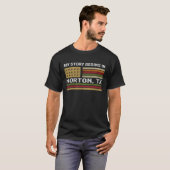 私のストーリーはテキサス州ノートンで始まります Tシャツ (正面フル)