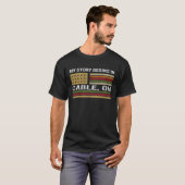 私のストーリーはCABLE OHで始まります Tシャツ (正面フル)