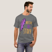 私のストーリーを書く 70年代の友達 Tシャツ (正面フル)
