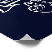 私のスピリチュアルの動物はナマケモノだ。/より薄い。ルスティグ ポスター (角)