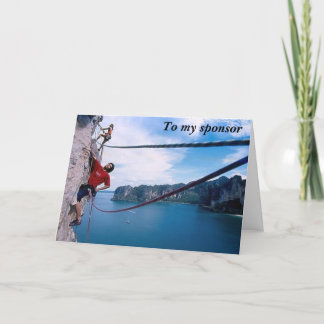 私のスポンサーに2ありがとう サンキューカード