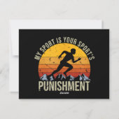 私のスポーツはあなたのスポーツ処罰トラッククロス部屋 シーズンカード (裏面)