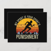 私のスポーツはあなたのスポーツ処罰トラッククロス部屋 シーズンカード (正面/裏面)