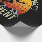 私のスポーツはあなたのスポーツ処罰トラッククロス部屋 ラッピングペーパー (角)