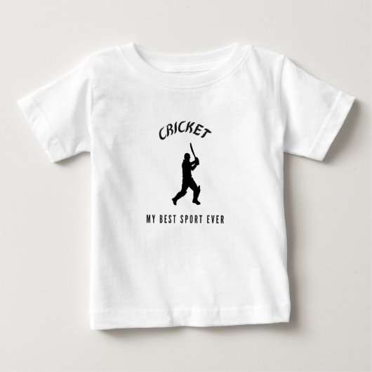 私のスポーツをクリッ最高のクして今まで ベビーTシャツ (正面)