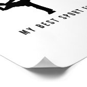 私のスポーツ最高のは絶え間ない ポスター (角)