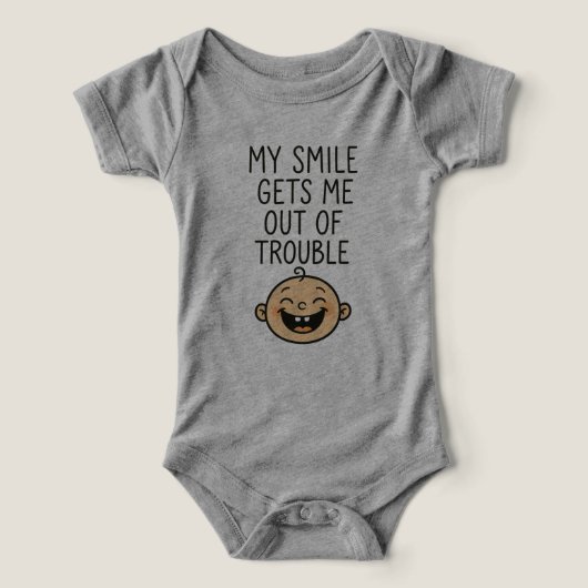 私のスマイルは私をトラブルから抜け出させる (デザイン正面)