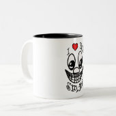 私のスマイル ツートーンマグカップ (正面左)