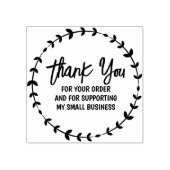 私のスモールビジネスをサポートしてくれてありがとう ラバースタンプ (インプリント)