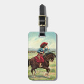 "私のスーツケース見られてか"。 荷物のラベル ラゲッジタグ (正面縦)