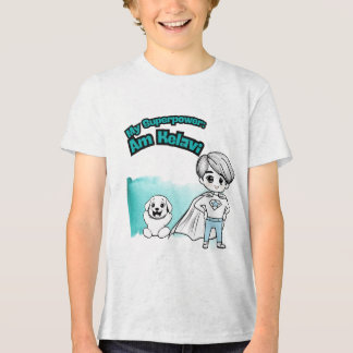 私のスーパーパワー: アム・ケラヴィ!キッズTシャツ トライブレンドTシャツ