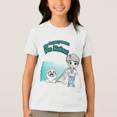 私のスーパーパワー: アム・ケラヴィ!キッズTシャツ トライブレンドTシャツ (正面)