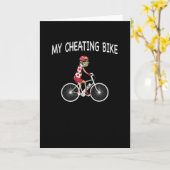 私のズルい電動バイク プレゼント カード (黄色い花)