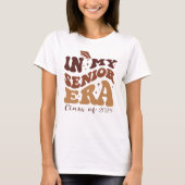 私のセニア時代 クラスオブ2024 修士号卒業 Tシャツ (正面)