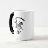 私のセラオスト食べの干し草 モーフィングマグカップ (正面左)