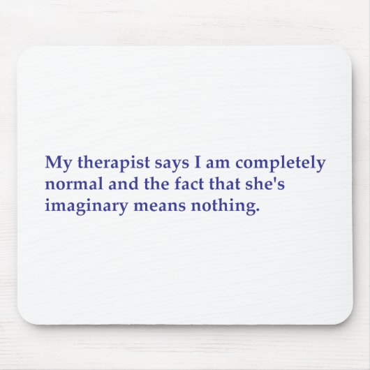 私のセラピスト マウスパッド (正面)