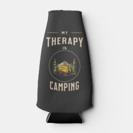 私のセラピーはキャンプしている ボトルクーラー