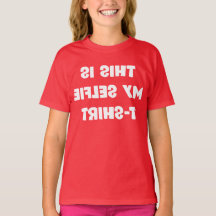 私のセルフィーTシャツ