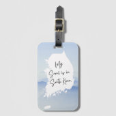 私のソウルは韓国にある ラゲッジタグ (正面縦)