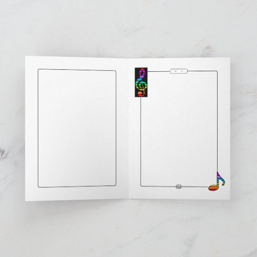 私のソウルグリーティングカードは結構だ カード (内部)