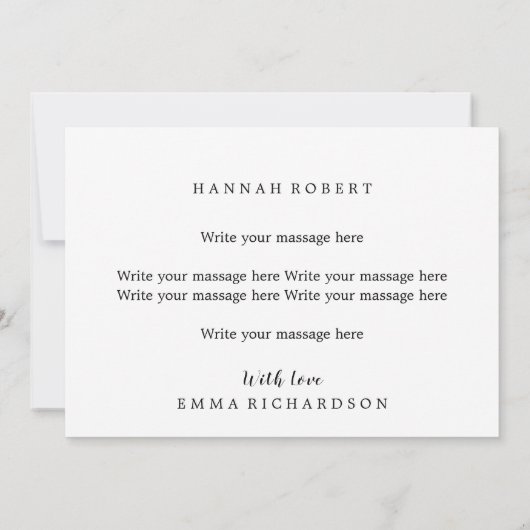 私のソウルシスター 面白い誕生日カード メッセージ付き 招待状 (裏面)