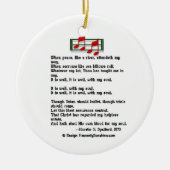 私のソウルハイマンオーナメントは結構だ セラミックオーナメント (正面)