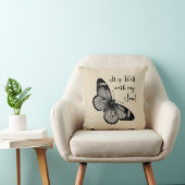 私のソウルバタフライ装飾用クッションは クッション (椅子)