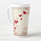 私のソウルメイトに カフェラテマグ (左アングル)